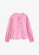 Bluse med sløyfedetaljer, bonprix