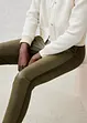 Skinnleggings i lammenappa med elastisk innfelling, bonprix