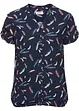 Kortermet bluse i lett viskose, bonprix