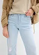 Straight-jeans, Mid Waist, cropped, bonprix