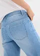Straight-jeans Mid Waist, komfortlinning Low Stretch, cropped, bonprix