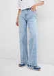 Wide Leg-jeans, High Waist, Low Stretch, bonprix