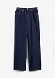 Wide Leg-jeans, High Waist, Low Stretch, bonprix