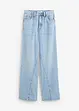 Wide Leg-jeans, High Waist, Low Stretch, bonprix