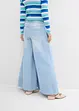 Wide Leg-jeans, Mid Waist, komfortlinning, bonprix