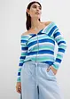 Wide Leg-jeans, Mid Waist, komfortlinning, bonprix