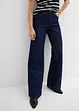 Wide Leg-jeans, High Waist, Low Stretch, bonprix