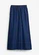 Wide Leg-jeans, Mid Waist, komfortlinning, bonprix