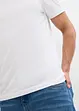 T-skjorte i økologisk bomull, Slim Fit (2-pack), bonprix