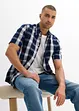 T-skjorte i økologisk bomull, Slim Fit (2-pack), bonprix
