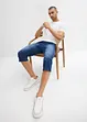 Regular Fit pull on-jeans i 3/4-lengde, Straight, lett denim (2-pack), bonprix