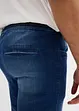 Regular Fit pull on-jeans i 3/4-lengde, Straight, lett denim (2-pack), bonprix