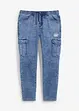 Regular Fit-pull on-cargojeans, Tapered, bonprix