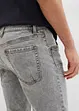 Regular Fit-3/4-jeans med stretch, Straight, bonprix