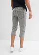 Regular Fit-3/4-jeans med stretch, Straight, bonprix