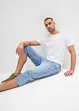 Regular Fit-3/4-lang jeans, Straight, bonprix