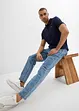 Slip on-jeans i ledig passform, straight, bonprix