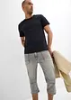 Regular Fit-3/4-jeans med stretch, Straight, bonprix