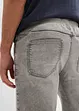 Pull on-bermudashorts i denim med stretch, Regular Fit, bonprix