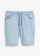 Pull on-jogger bermudashorts i denim, Regular Fit, bonprix