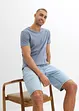 Pull on-jogger bermudashorts i denim, Regular Fit, bonprix