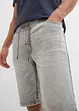 Pull on-bermudashorts i denim med stretch, Regular Fit, bonprix