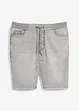 Pull on-bermudashorts i denim med stretch, Regular Fit, bonprix