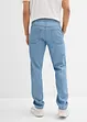 Lett Regular Fit slip on-jeans  med lin, Straight, bonprix