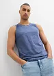 Singlet i vasket materiale, bonprix