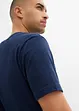 T-skjorte med maskulin print, bonprix
