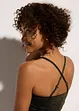 Tankini (2-delt sett) med glanstråder, bonprix