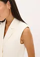 Lang vest i blazer-look, bonprix