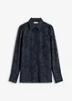 Bluse i jacquard-chiffon, bonprix