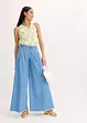 Blusetopp i sateng look, bonprix