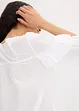Bluse i lett materiale med volanger, bonprix