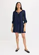 Kjole i boho look med broderi, bonprix