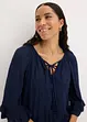 Kjole i boho look med broderi, bonprix