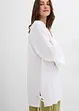 Oversized topp i økologisk bomull med elastan, bonprix