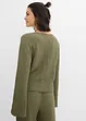 Cardigan i barcrepe, bonprix