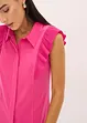 Trikotbluse med volanger, bonprix