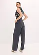 Jumpsuit med chiffon, bonprix