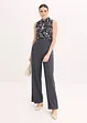 Jumpsuit med chiffon, bonprix