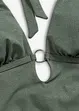 Neckholder-badedrakt med glanstråder, bonprix