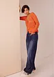 Wide Leg-bukse i lett lyocell, bonprix