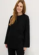 Oversized genser med flettemønster, bonprix