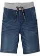 Bermudashorts i trikot i denim look, Regular Fit, bonprix
