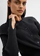 Finstrikket cardigan i viskosemiks, bonprix