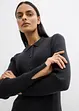 Finstrikket cardigan i viskosemiks, bonprix