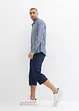 Lang bermudashorts i ren bomull, Regular Fit, bonprix