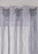 Gardin med resirkulert polyester og grafisk mønster (1-pack), bonprix